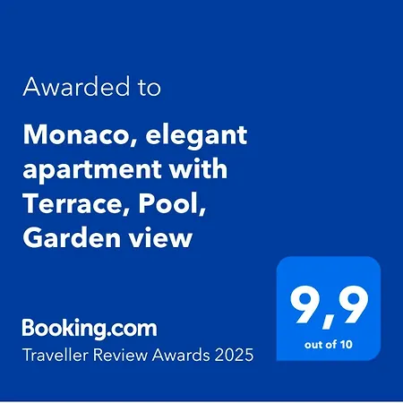 Apartment Monaco, Elegant & Quiet Renovated Apartment, In Fontvieille District, With Terrace & Pool, 15Min Walk To F1 Grand Prix *